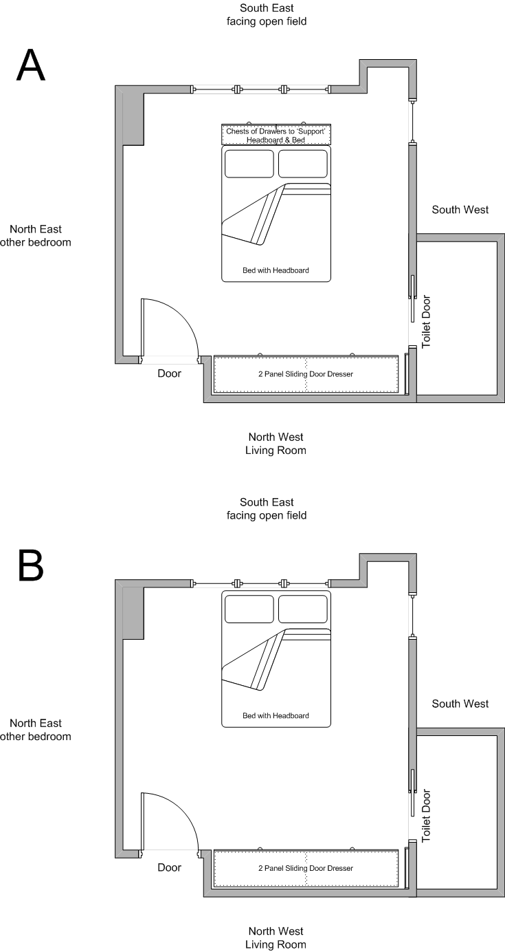 Help with windows bed placement General Help FengShui.Geomancy.Net