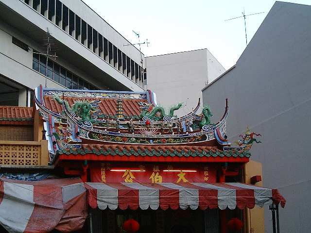Temple roof (Close-up view)
