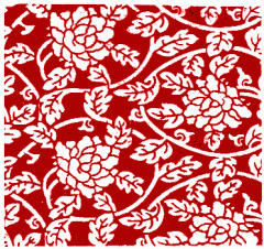 Floral design patterns found on furniture and decorative panels 6