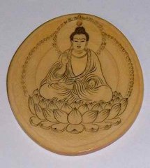 Ancient Ivory carving of Lord Buddha