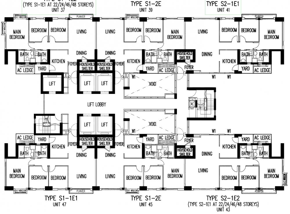 HDB Pinnacle at Duxton Site plan and Floor plan Around