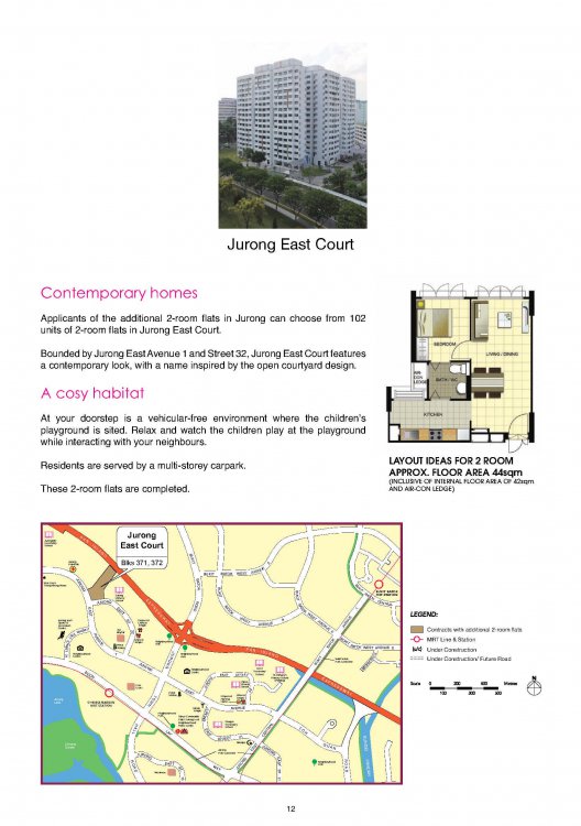 HDB Jurong East Court with HDB Boon Lay Meadow and Teban
