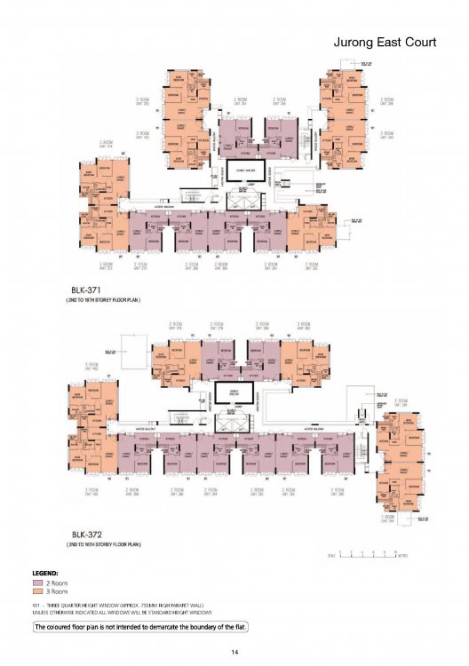 HDB Jurong East Court with HDB Boon Lay Meadow and Teban