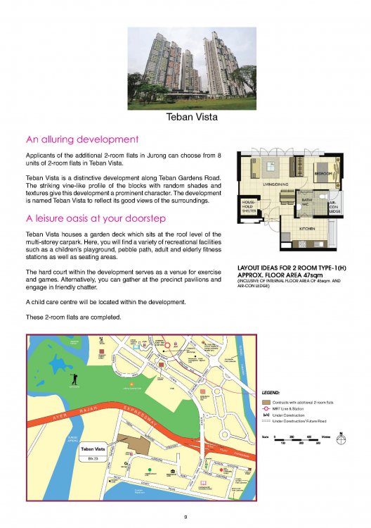 HDB Jurong East Court with HDB Boon Lay Meadow and Teban