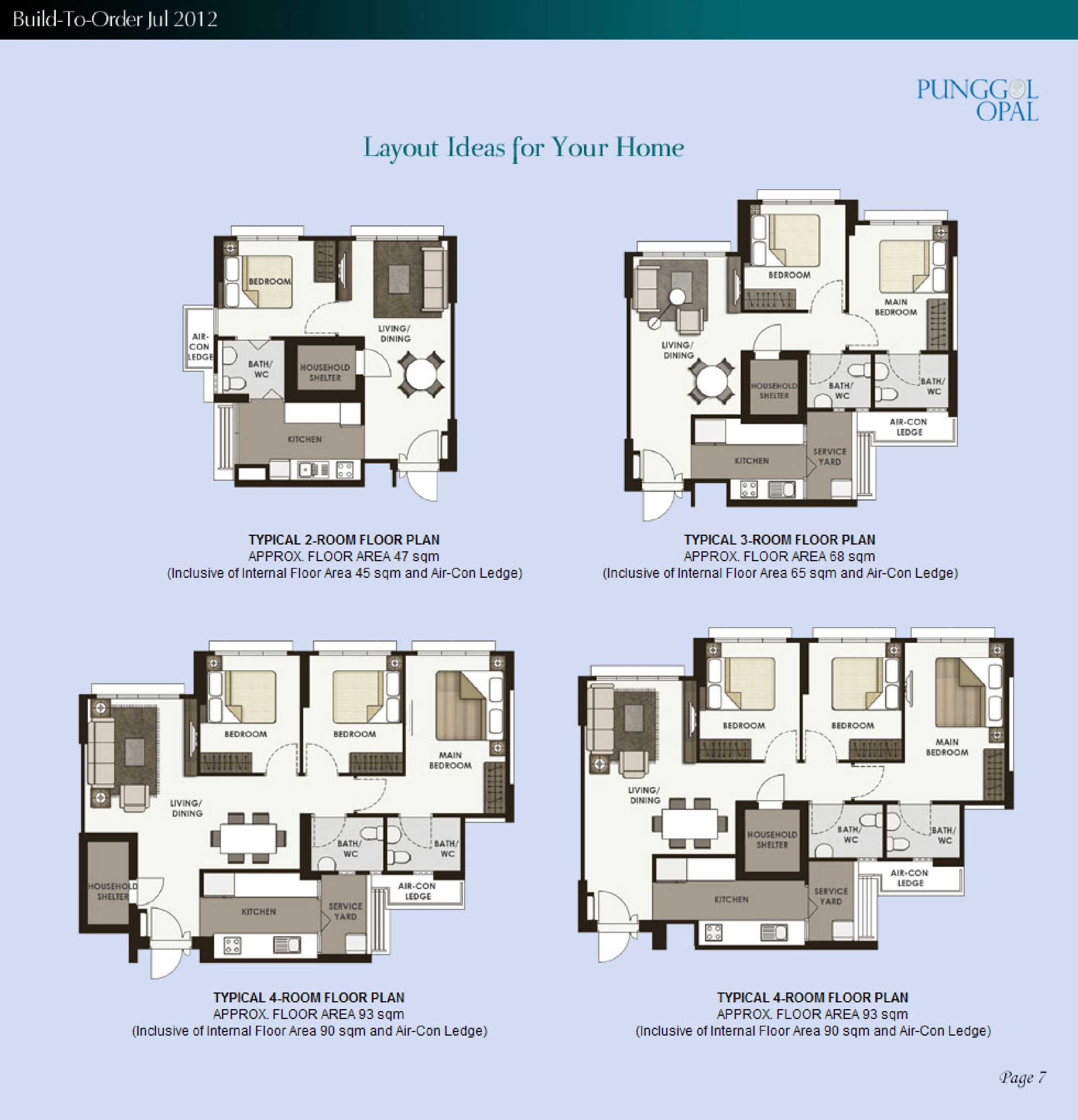 HDB Punggol Opal & Waterway Cascadia BTOs launched in July