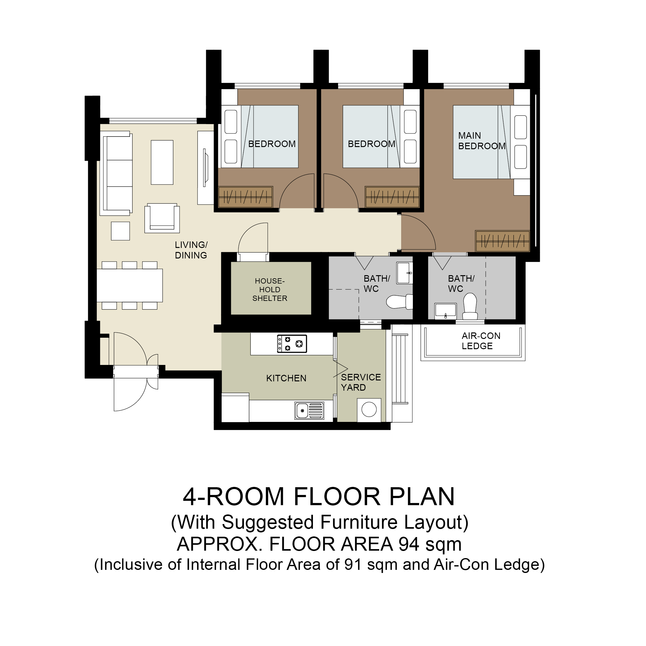 Plantation Acres Tengah Hdb Bto Launched In May 2019 Part 6