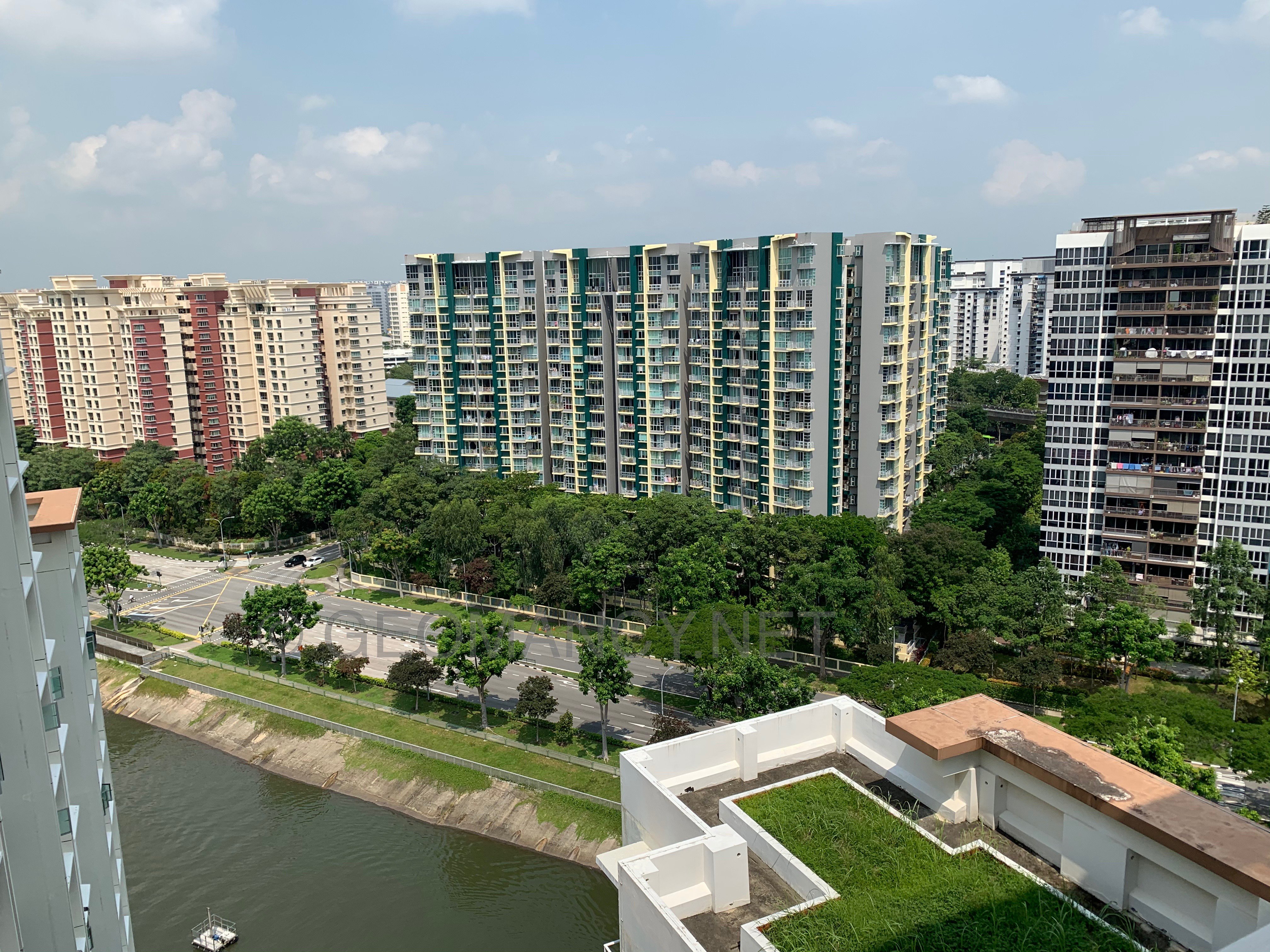 HDB Hougang Parkview BTO launched in April 2011 site plan