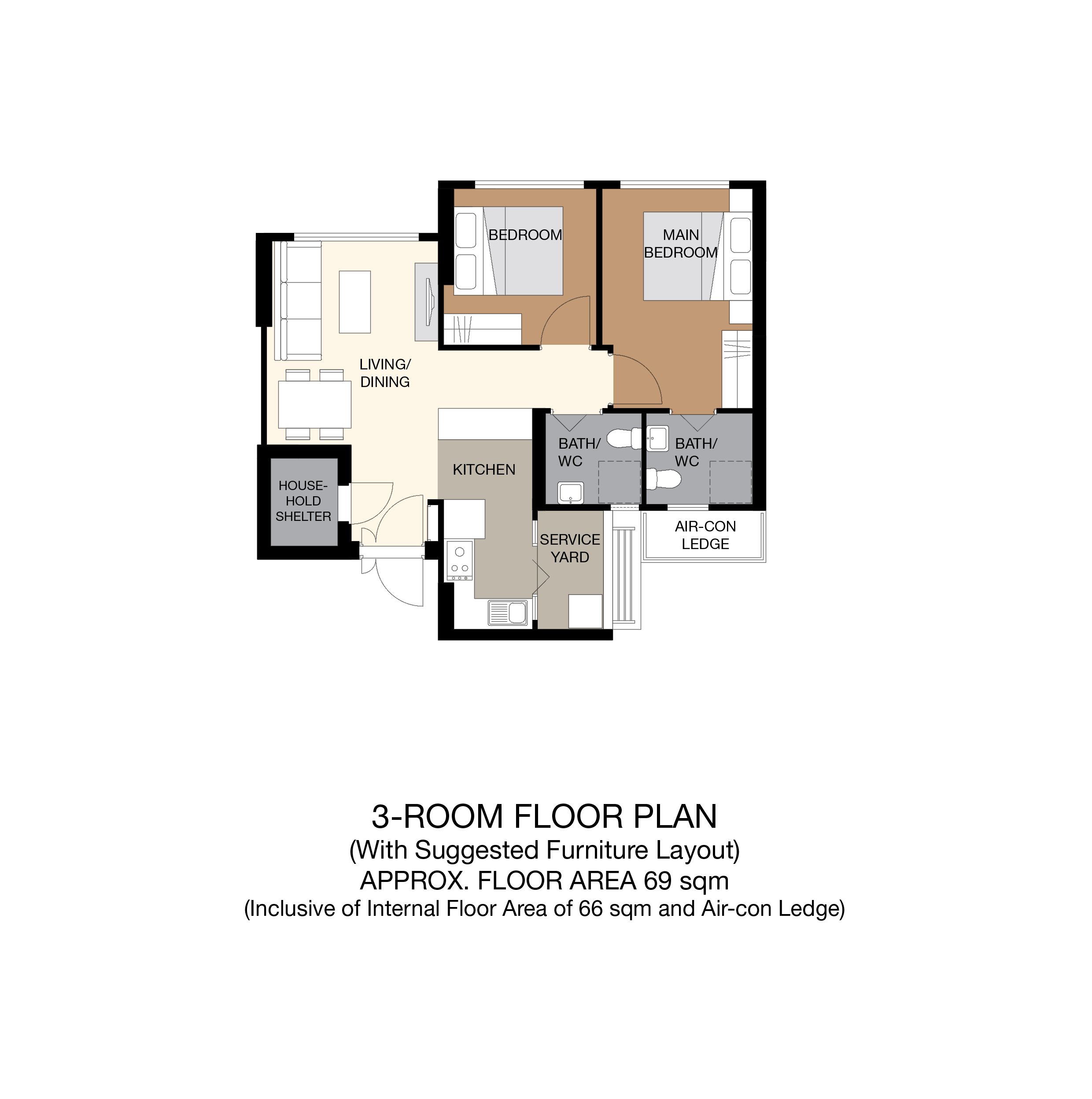 Yio Chu Kang Beacon Site Plan / HDB Yio Chu Kang Beacon