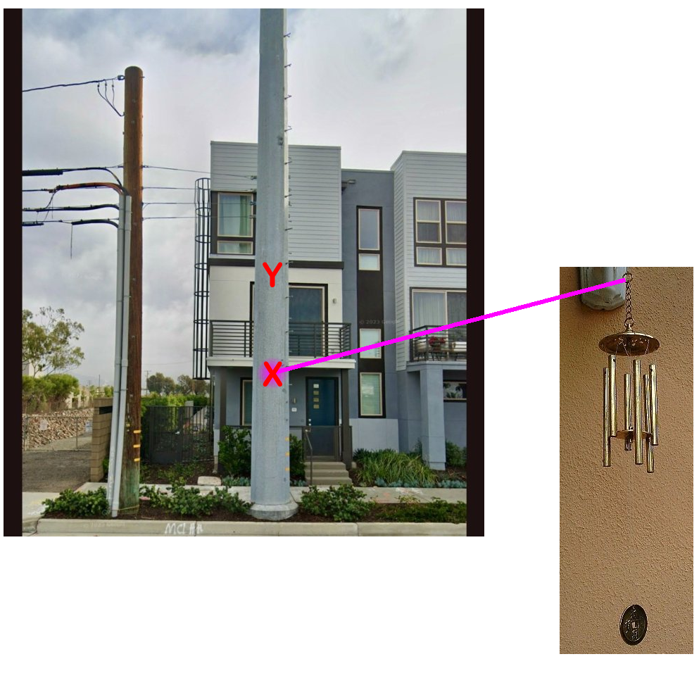 Light pole in front of house hotsell